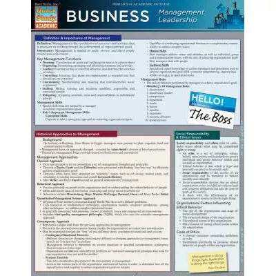 BUSINESS: MANAGEMENT LEADERSHIP - New (SKU: 12872493)