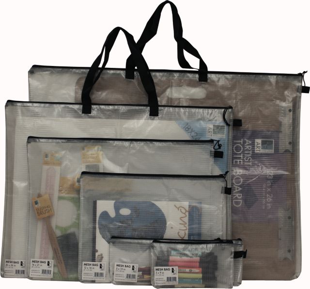 BAG MESH WHITE 20X26