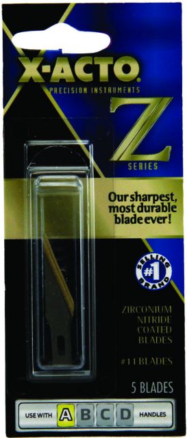 X-Acto Blade Z Series #11 Carded 5 Pack