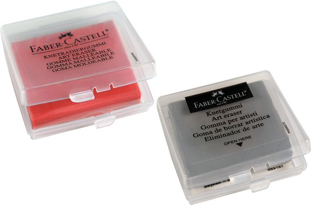 Kneaded Eraser With Case Gray