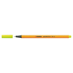 STABILO POINT 88 NEON YELLOW