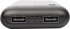 6000MAH Power Bank -Black UL  - ONLINE ONLY