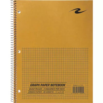 SCIENCEBK 80SH 5x5 QUAD RULE - New (SKU: 193797)