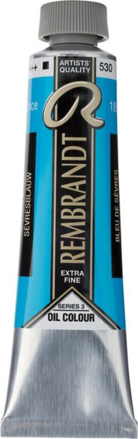 REMBRANDT OIL 40ML SEVRES BLUE  530