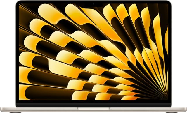13-inch MacBook Air: Apple M3 chip with 8-core CPU and 10-core GPU, 16GB, 512GB SSD - Starlight