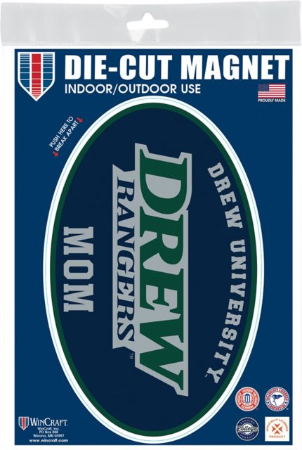 Drew University Mom 3.5 x 5.5 Oval Magnet