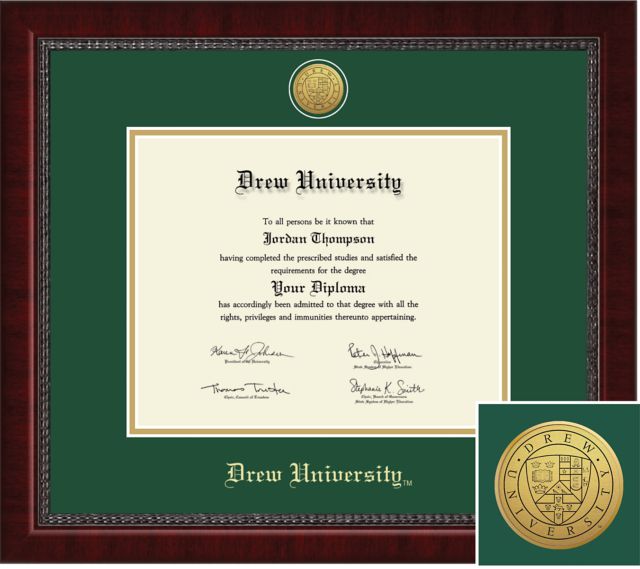 Church Hill Classics Engraved Diploma Frame. Bachelors, Masters, PhD. - ONLINE ONLY