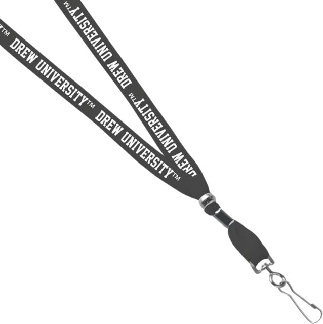 Drew University 3-8'' J Hook Lanyard