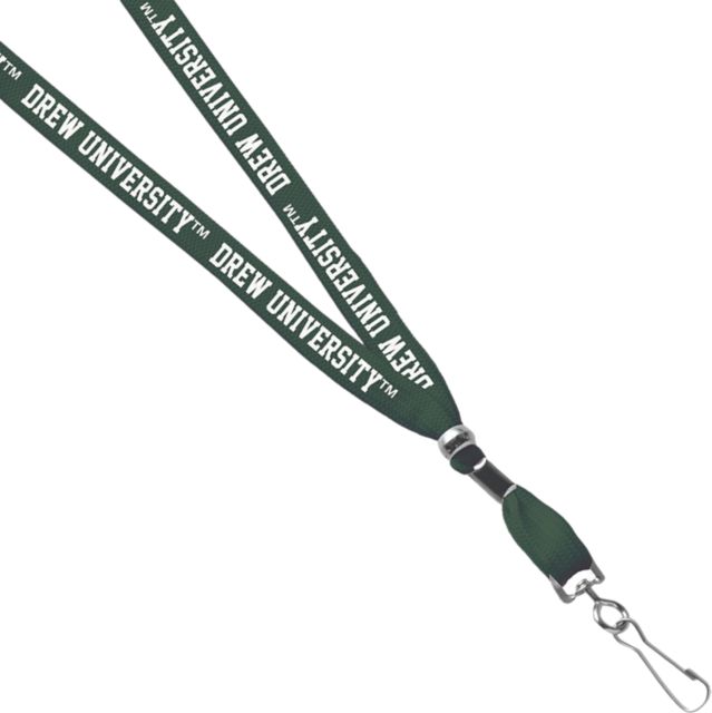 Drew University 3-8'' J Hook Lanyard