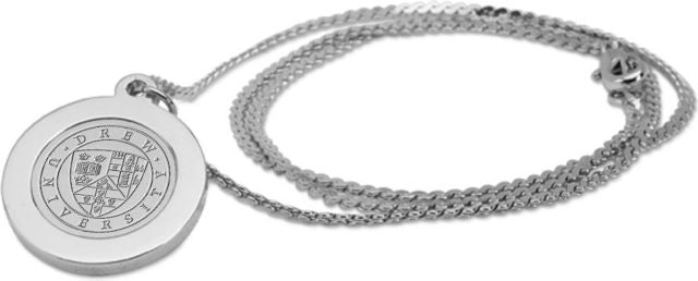 Drew University 23K Gold Plated Necklace and Pendant
