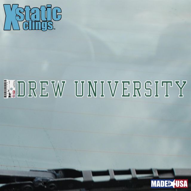 Drew University Strip Decal
