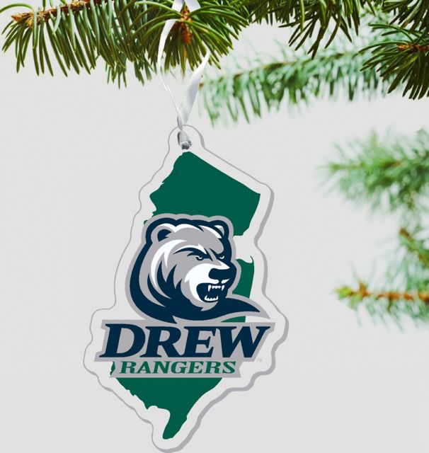 Drew University Rangers 3x4 Ornament