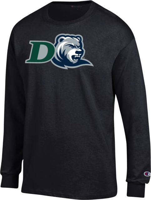 Drew University Champion Long Sleeve T Shirt Drew University Rangers Primary Mark - ONLINE ONLY