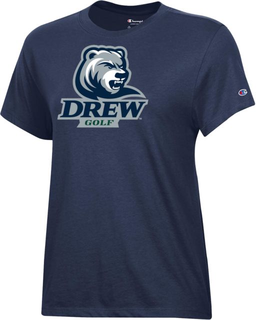 Drew University Champion Womens Core Short Sleeve Tee Drew Rangers Golf - ONLINE ONLY