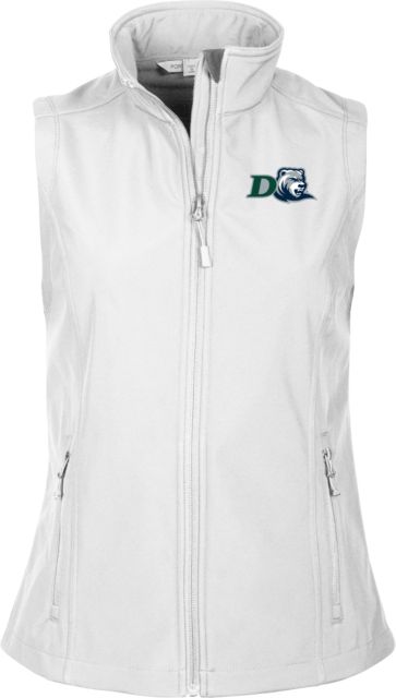 Drew University Womens Core Softshell Vest Drew University Rangers Primary Mark - ONLINE ONLY