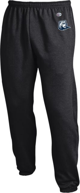 Drew University Champion Banded Bottom Sweatpants Drew University Rangers Mascot Head - ONLINE ONLY