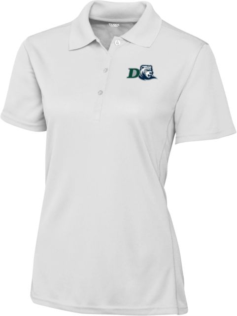 Drew University C&B Womens Clique Ice Pique Polo Drew University Rangers Primary Mark - ONLINE ONLY