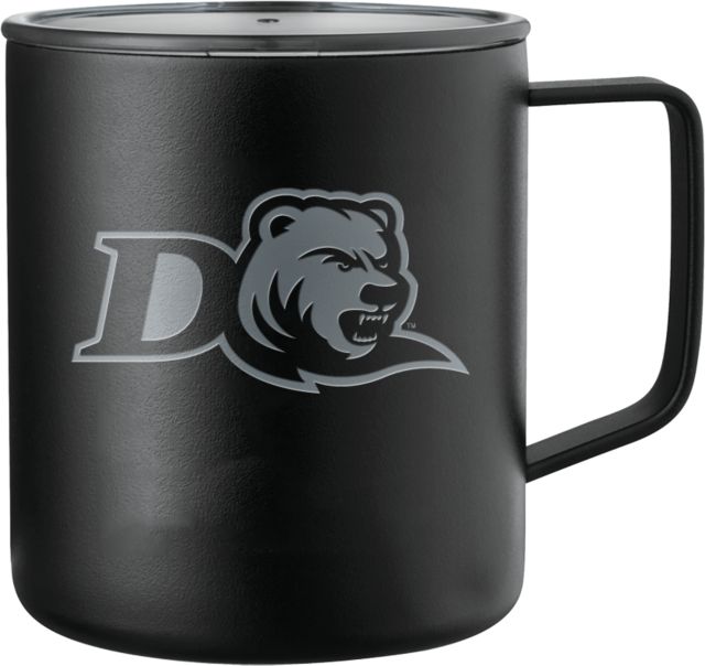 Drew University Rover Camp Vacuum Insulated Mug 14oz Drew University Rangers Primary Mark Reversed Engraved - ONLINE ONLY