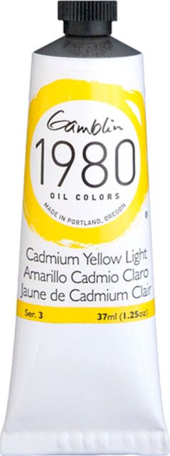 1980 Oil 37ml Cadmium Yellow Light