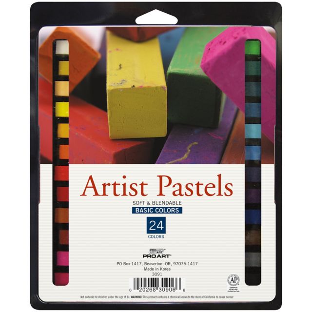 SQUARE ARTIST PASTEL 24 COLOR