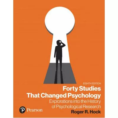 Forty Studies that Changed Psychology