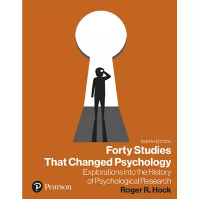 Forty Studies that Changed Psychology