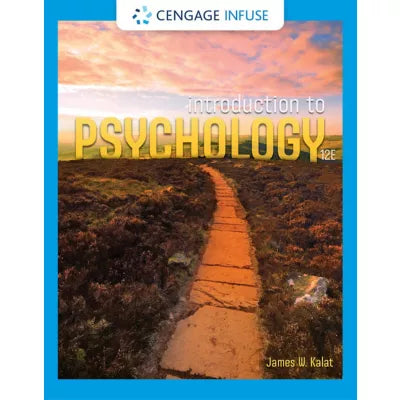 Cengage Infuse for Kalat's Introduction to Psychology, 1 term Instant Access