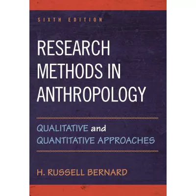 Research Methods in Anthropology